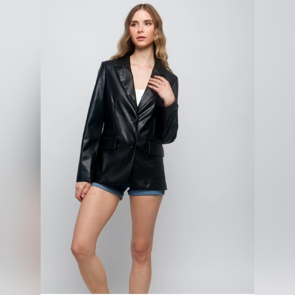 PU Blazer